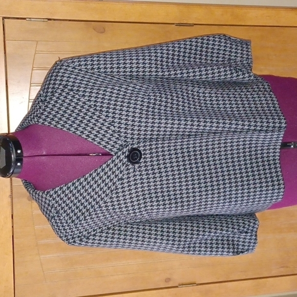 East 5Th Hounds Tooth Coat - Picture 1 of 7